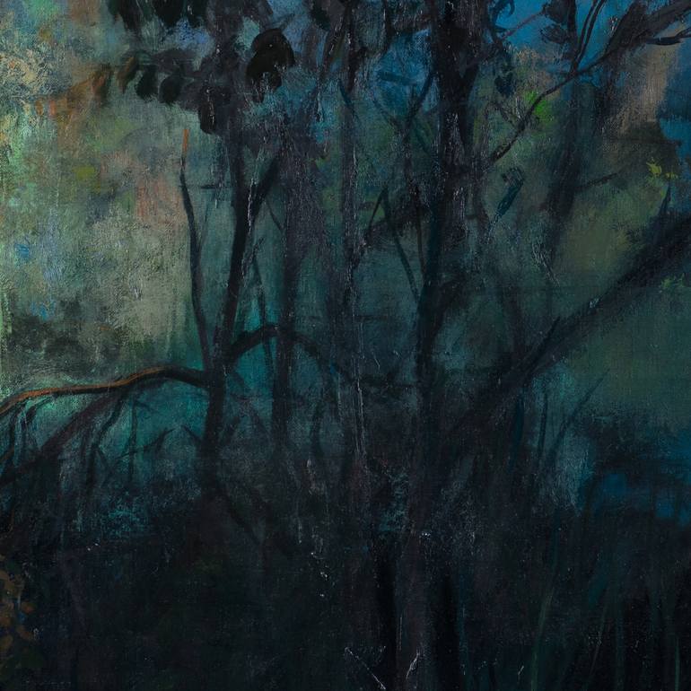 Original Impressionism Nature Painting by Roeland Kneepkens
