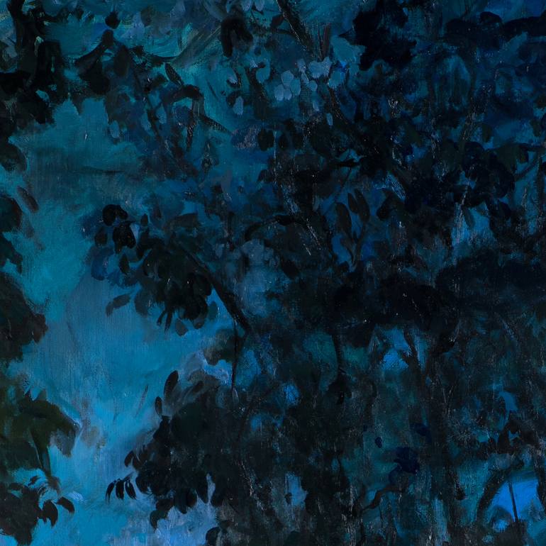 Original Impressionism Nature Painting by Roeland Kneepkens
