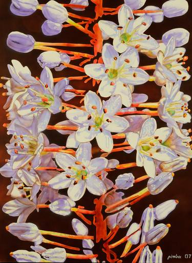 Print of Realism Floral Paintings by Konstantinos Botas