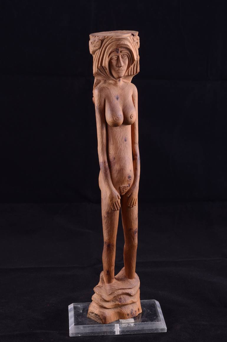 Original Fine Art Nude Sculpture by Konstantinos Botas
