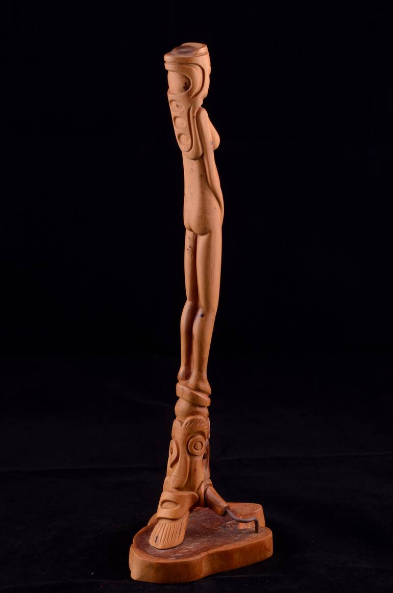 Original Art Deco Nude Sculpture by Konstantinos Botas