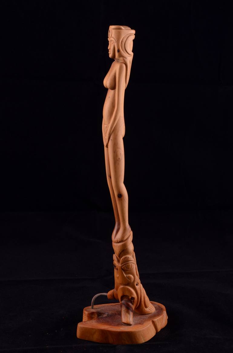 Original Art Deco Nude Sculpture by Konstantinos Botas