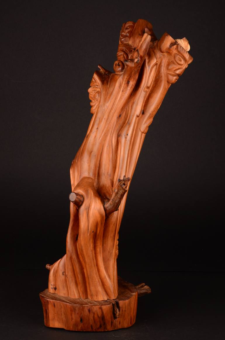 Original Art Deco Women Sculpture by Konstantinos Botas