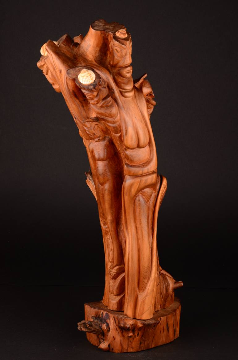 Original Art Deco Women Sculpture by Konstantinos Botas