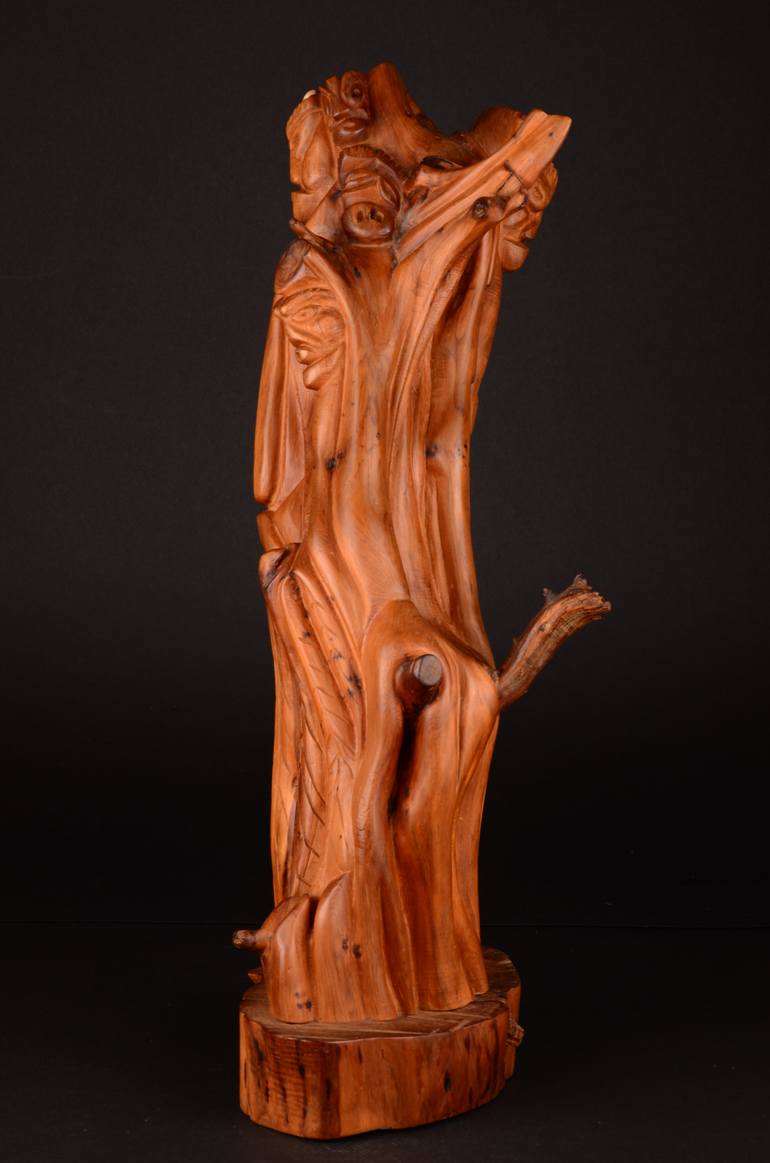 Original Art Deco Women Sculpture by Konstantinos Botas
