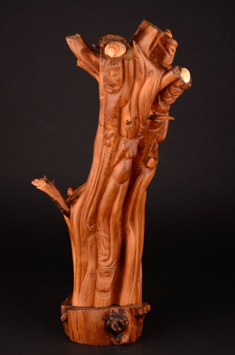 Original Art Deco Women Sculpture by Konstantinos Botas