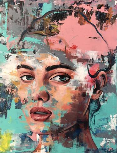 Print of Figurative Portrait Paintings by Dejan Bozinovski