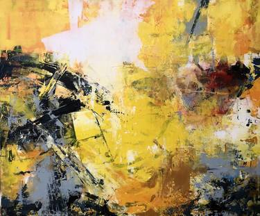 Original Abstract Expressionism Abstract Paintings by Dejan Bozinovski