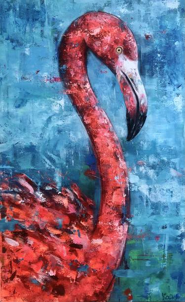 Original Figurative Animal Paintings by Dejan Bozinovski