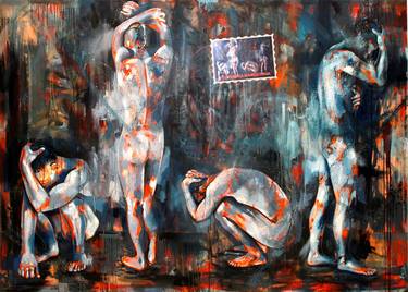 Print of Figurative People Paintings by Dejan Bozinovski