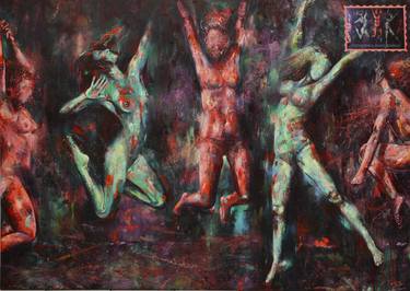 Original Modern Body Paintings by Dejan Bozinovski