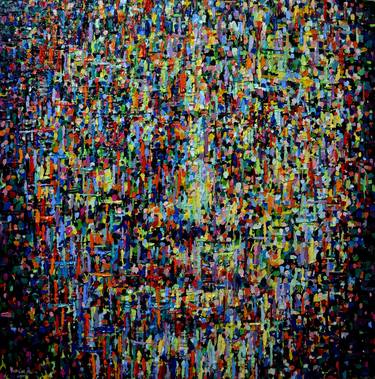 Print of Abstract Portrait Paintings by Dejan Bozinovski