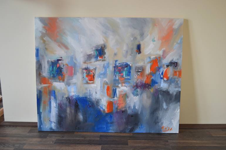 Original Modern Abstract Painting by Dejan Bozinovski