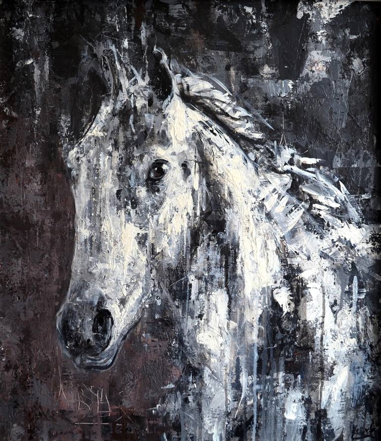 Original Modern Animal Painting by Dejan Bozinovski