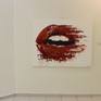 Red Lips , 
Pop Art, oil on canvas  
Painting 2017
New Exhibition