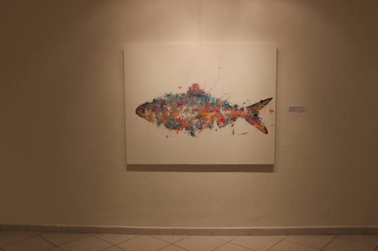 Original Fish Painting by Dejan Bozinovski