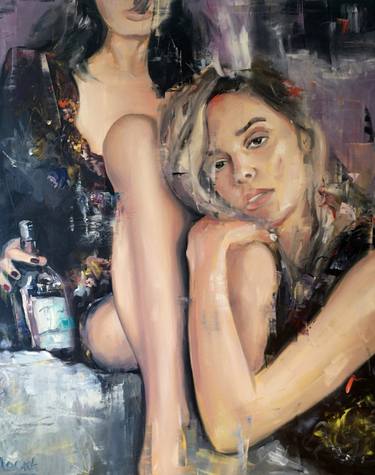 Original Fine Art Women Paintings by Dejan Bozinovski