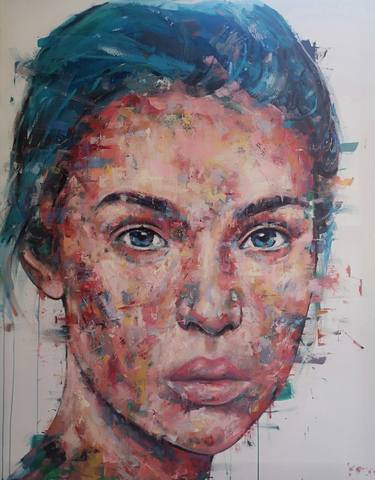 Print of Portrait Paintings by Dejan Bozinovski