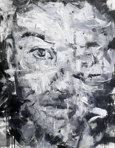 Print of Abstract Portrait Paintings by Dejan Bozinovski