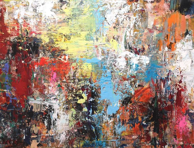 Abstract 01 21 Painting by Dejan Bozinovski | Saatchi Art