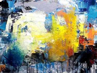 Print of Abstract Paintings by Dejan Bozinovski