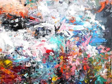 Print of Abstract Expressionism Abstract Paintings by Dejan Bozinovski