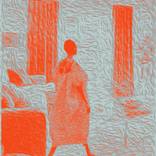 New Black it's Orange - Limited Edition of 1 by Rachel Ku-Paris
