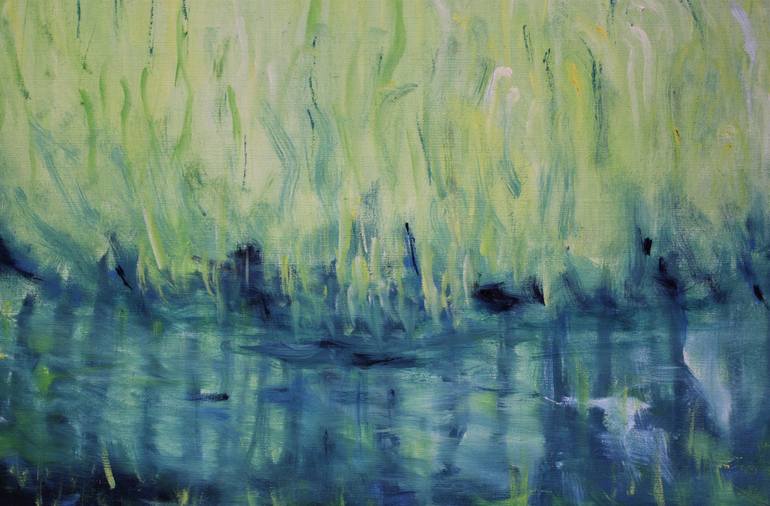 Original Figurative Landscape Painting by Pavla Rozkovcova