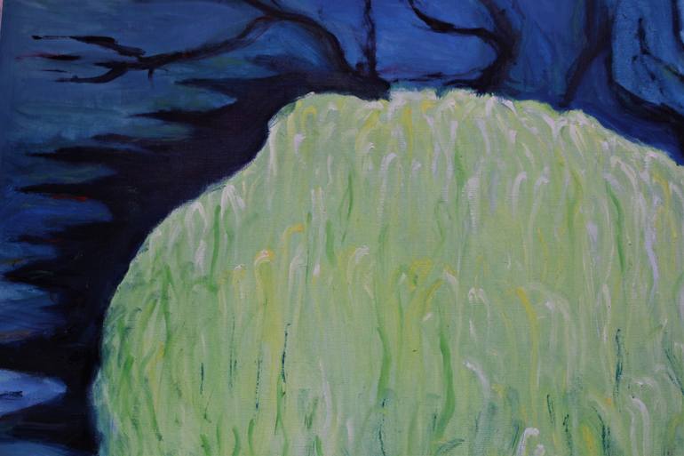 Original Figurative Landscape Painting by Pavla Rozkovcova