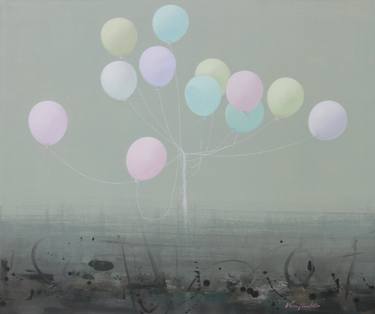 Original Figurative Fantasy Paintings by Jinho Kee