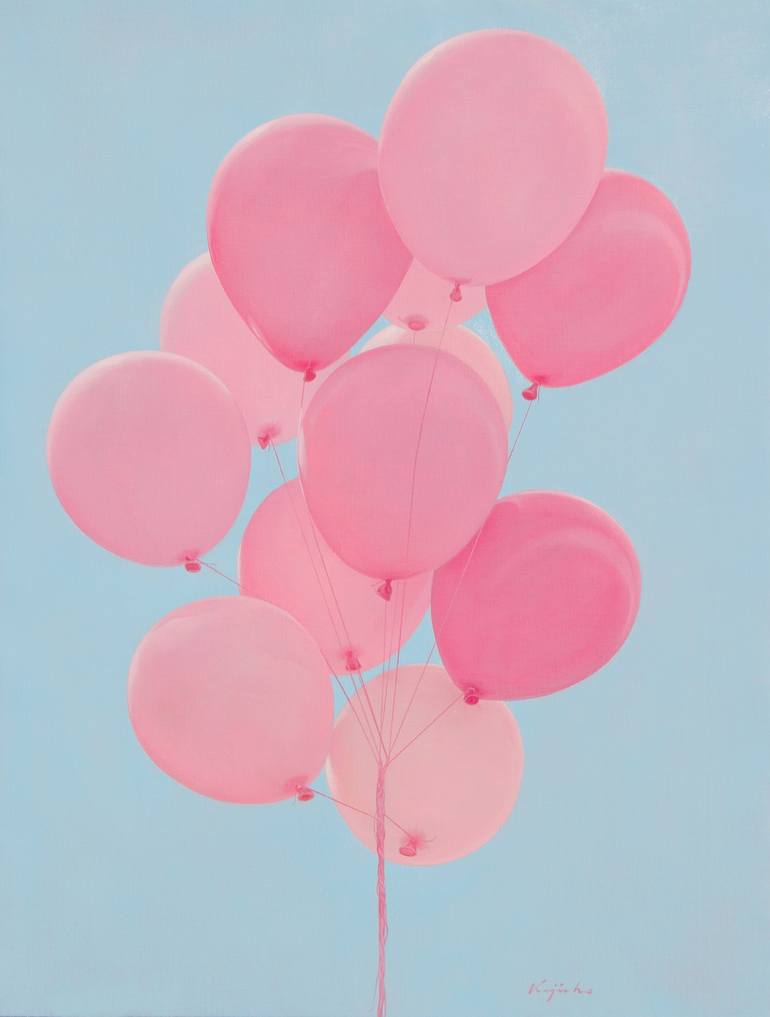 cover pink balloons tumblr