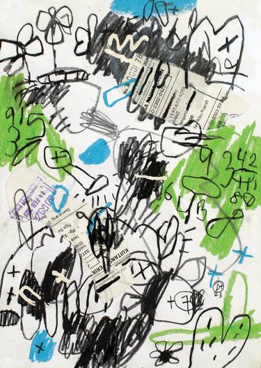 Original Abstract Expressionism Abstract Drawings by deny pribadi