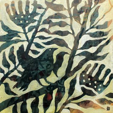 Original Abstract Expressionism Abstract Painting by Deny Pribadi