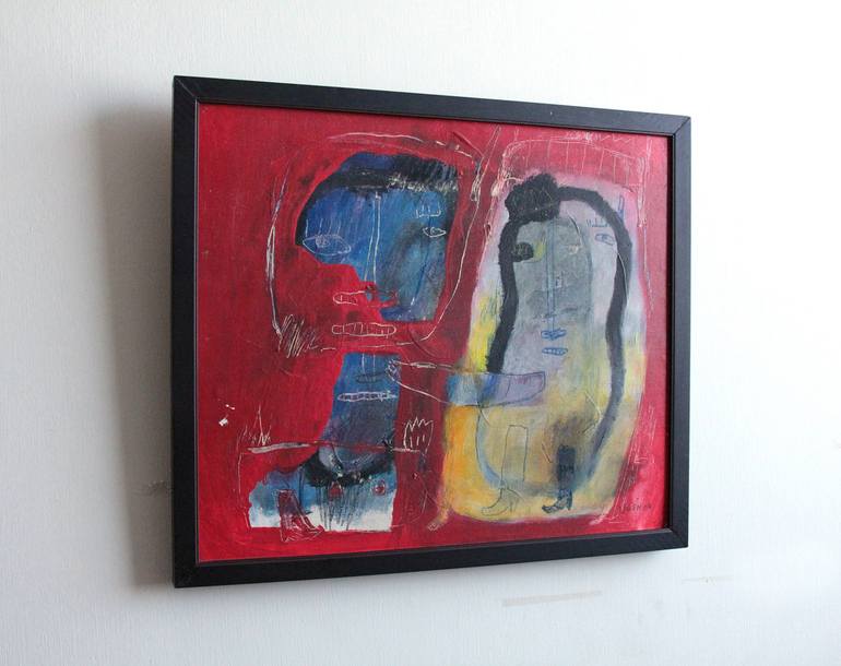 Original Abstract Painting by deny pribadi