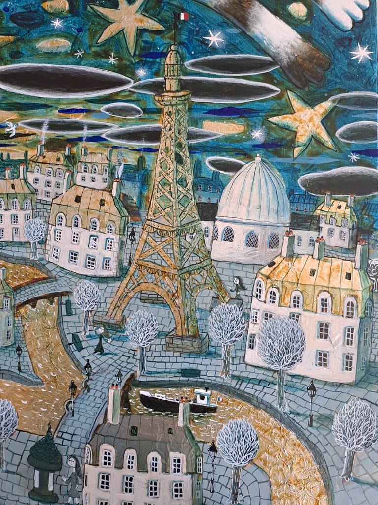Original Figurative Music Painting by Pendelio Christian