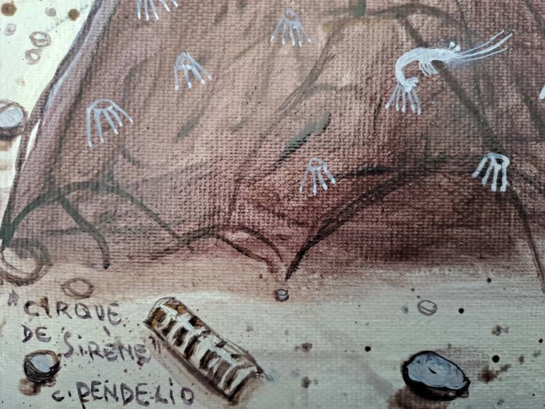 Original Surrealism Pop Culture/Celebrity Painting by Pendelio Christian