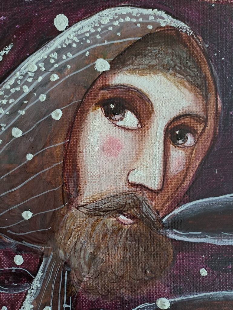 Original Folk Religion Painting by pendelio christian