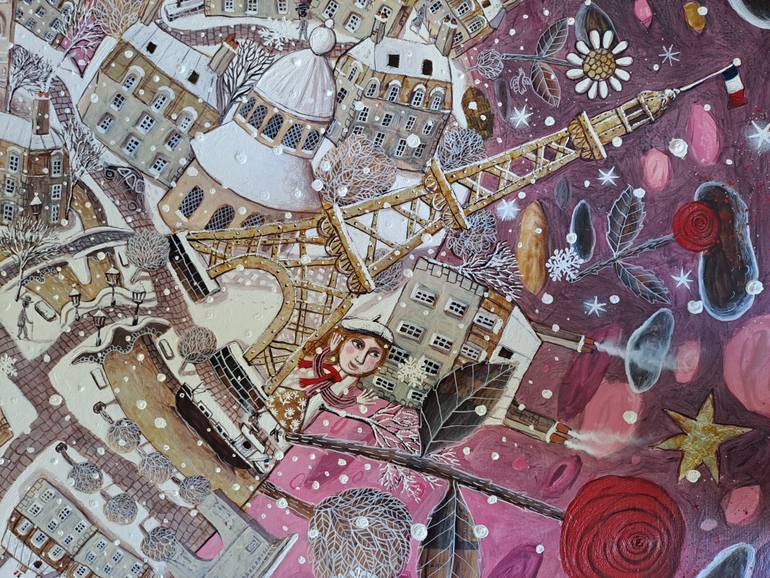 Original Figurative Love Painting by Pendelio Christian