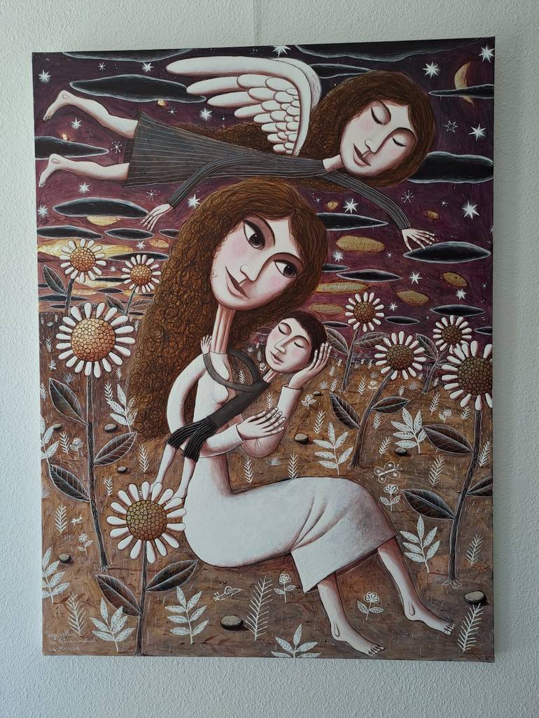 Original Children Painting by pendelio christian