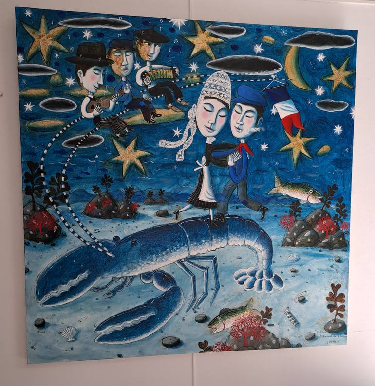 Original Figurative Animal Painting by Pendelio Christian