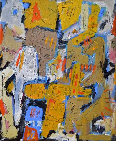 Original Abstract Expressionism Abstract Paintings by Kurtis Brand