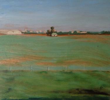 Original Realism Landscape Painting by Polina Serebrennikova
