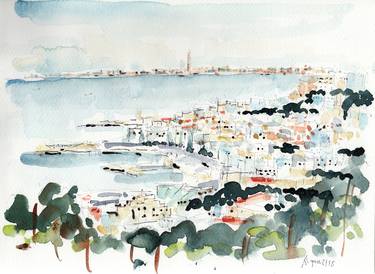 Print of Impressionism Cities Paintings by Axel Taegen