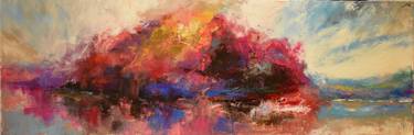 Original Abstract Paintings by Abisay Puentes
