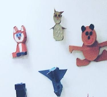 Cardoard Toys Sculptures Series 2018 thumb