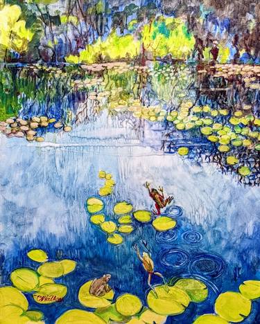 Original Impressionism Water Paintings by Chris Walker