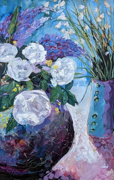 Original Impressionism Still Life Paintings by Chris Walker