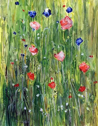 Original Floral Paintings by Chris Walker