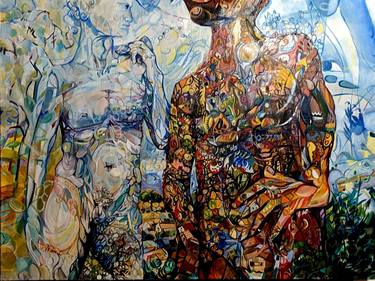 Original Conceptual Nude Paintings by Chris Walker