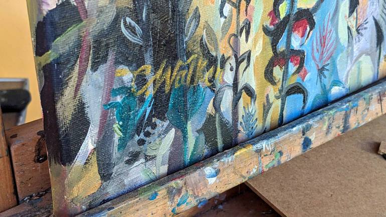 Original Contemporary Abstract Painting by Chris Walker